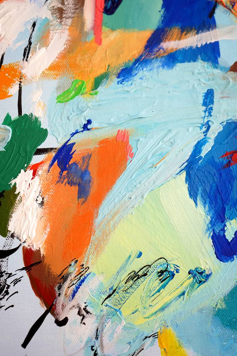 Original Abstract Painting by David Bru