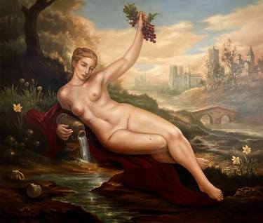 Original Figurative Nude Paintings by Paul Armesto