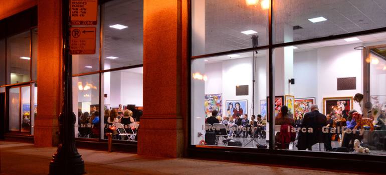 Original Abstract Cats Painting by Iarca Gallery