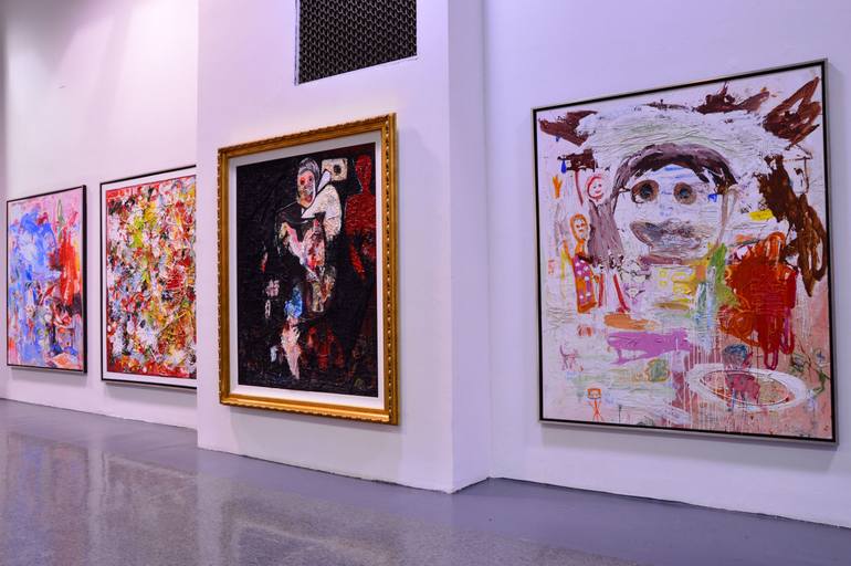 Original Expressionism Abstract Painting by Iarca Gallery