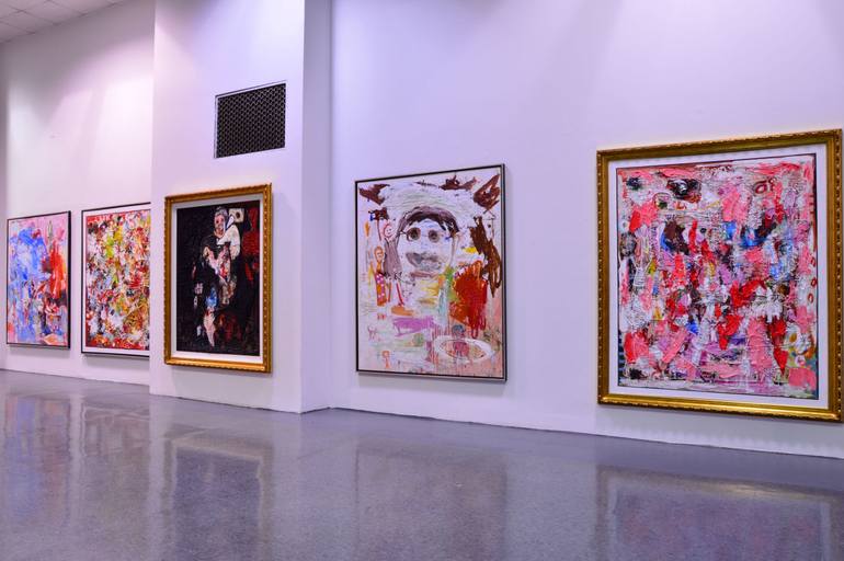 Original Figurative Abstract Painting by Iarca Gallery