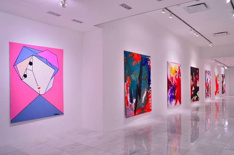 Original Figurative Abstract Painting by Iarca Gallery