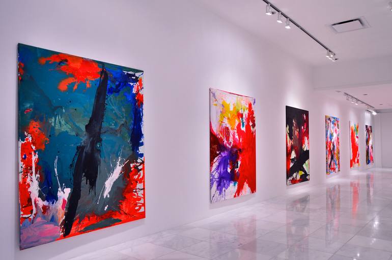 Original Figurative Abstract Painting by Iarca Gallery