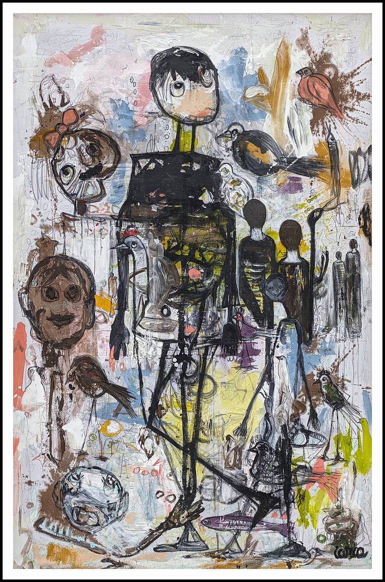Print of Abstract Graffiti Paintings by Iarca Gallery