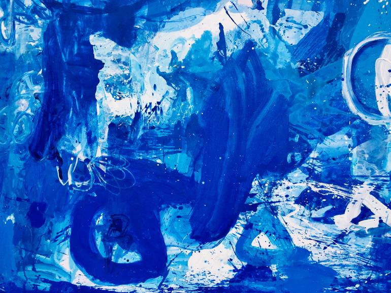 Original Art Deco Abstract Painting by Iarca Gallery