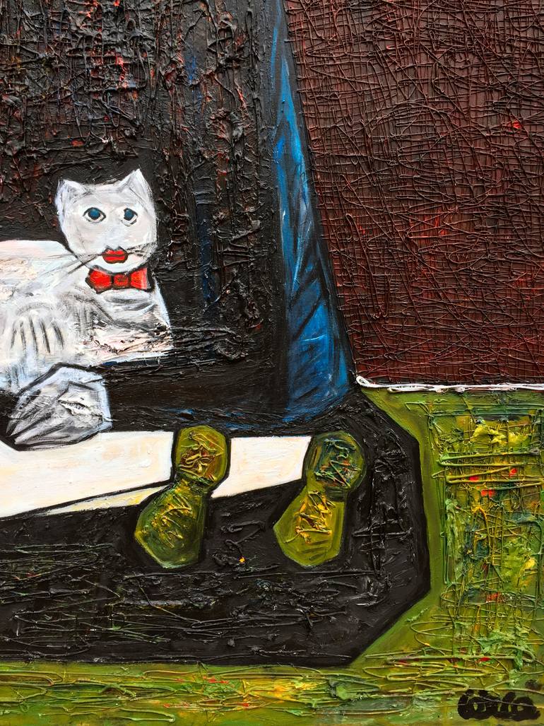 Original Abstract Women Painting by Iarca Gallery