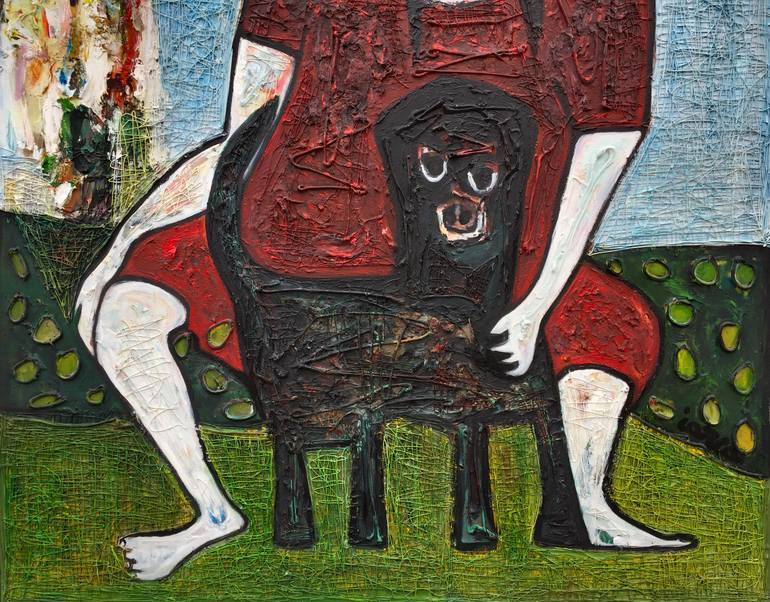 Original Abstract Women Painting by Iarca Gallery