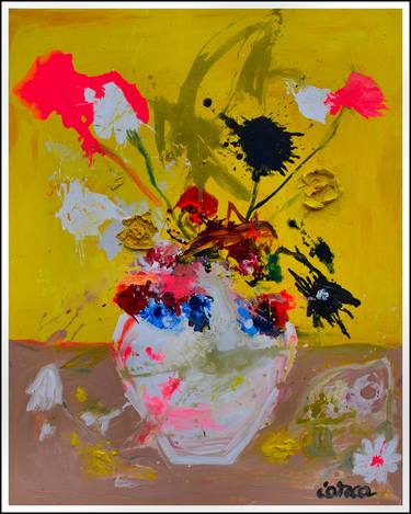 Print of Abstract Floral Paintings by Iarca Gallery