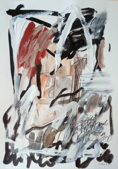 Original Abstract Drawings by Špela Trobec