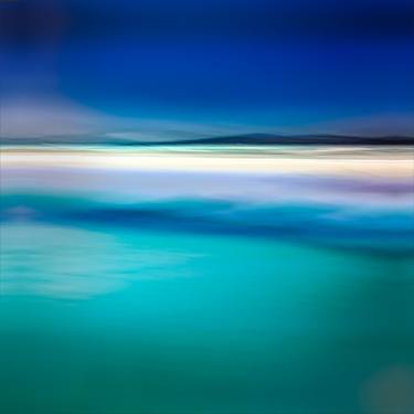 Hebridean Colours - Teal and Blue Abstract thumb