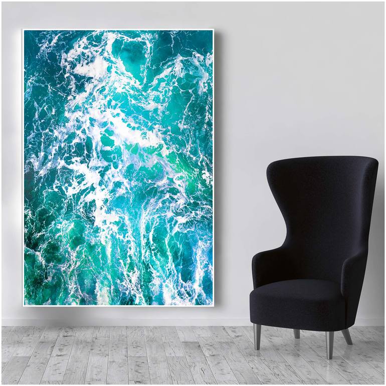 Original Abstract Expressionism Beach Photography by Lynne Douglas