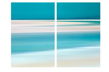 Summer Teal Diptych - Limited Edition 1 of 10 thumb