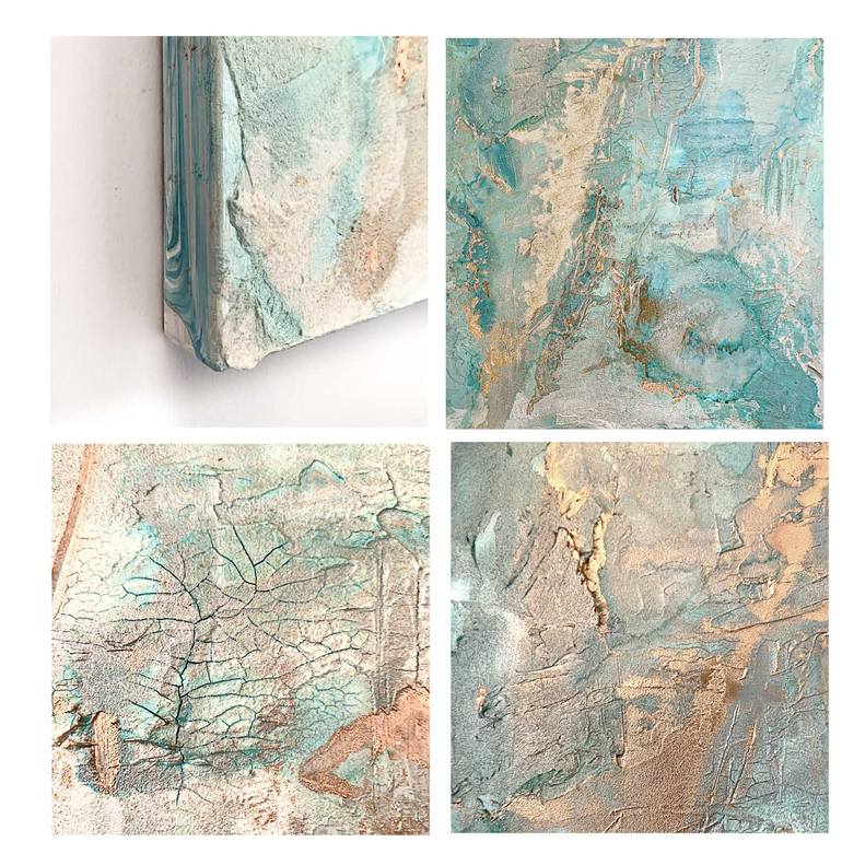 Original Abstract Expressionism Abstract Painting by Lynne Douglas