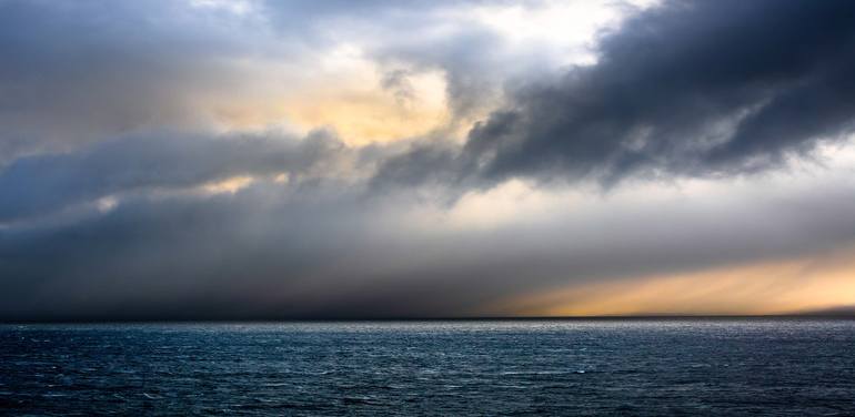 Print of Impressionism Seascape Photography by Lynne Douglas