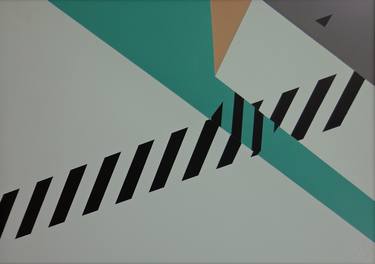 Print of Abstract Geometric Paintings by Tomas Orlej