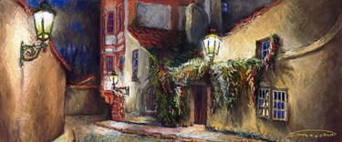 Print of Impressionism Architecture Drawings by Yuriy Shevchuk
