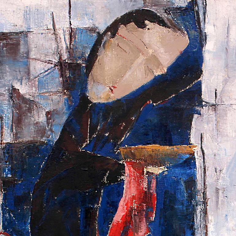 Original Expressionism Pop Culture/Celebrity Painting by Slav Nedev