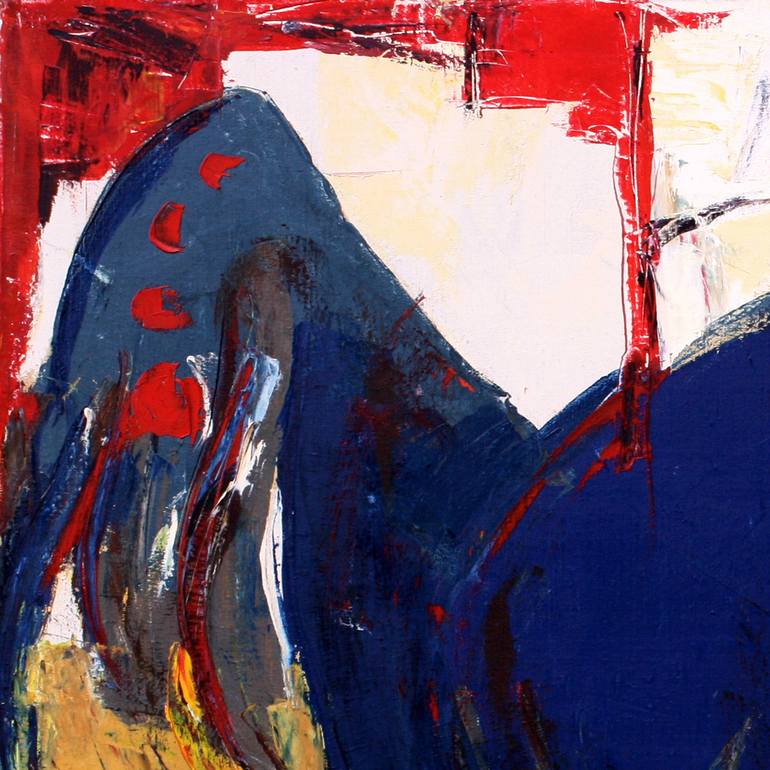 Original Surrealism Animal Painting by Slav Nedev