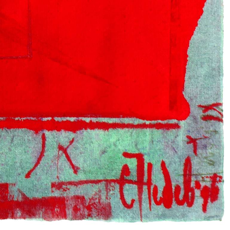 Original Conceptual Abstract Painting by Slav Nedev