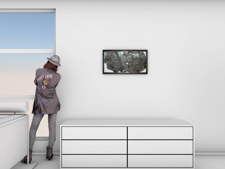 Original Abstract Cities Collage by Slav Nedev