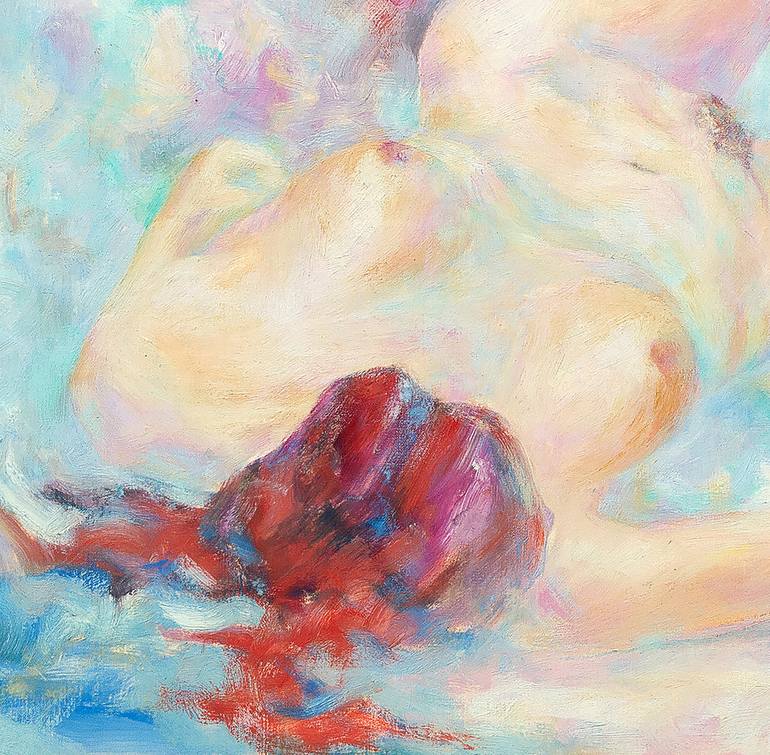 Original Nude Painting by Slav Nedev