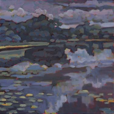 Original Impressionism Landscape Painting by Nina Weiss