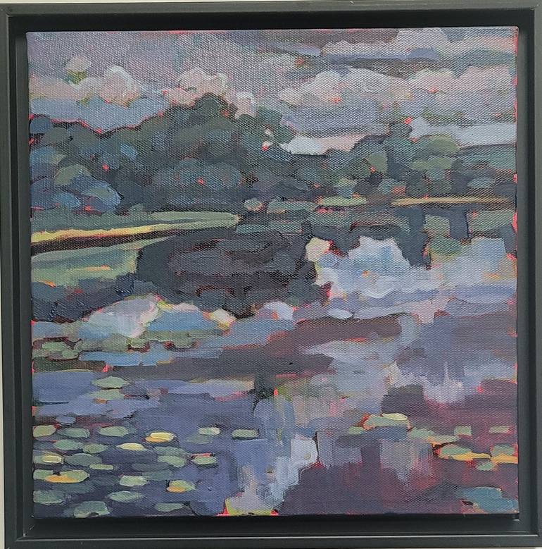 Original Impressionism Landscape Painting by Nina Weiss