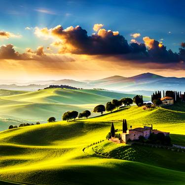 Tuscany Landscape (2023) (Original) thumb