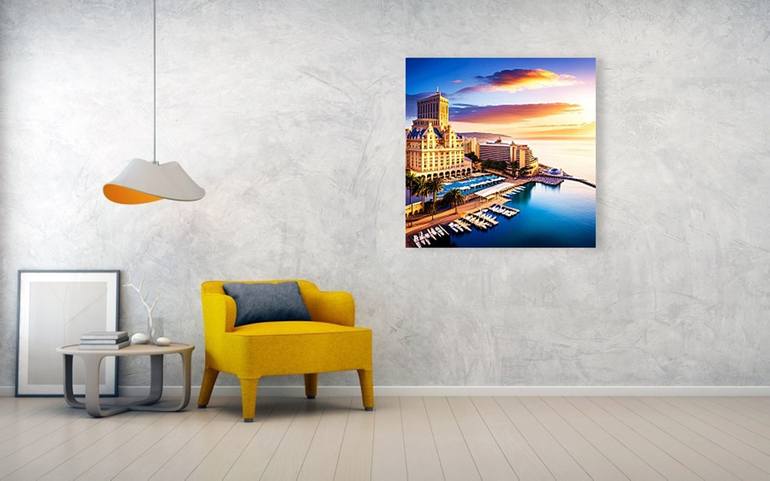 Original Seascape Digital by Dietmar Scherf