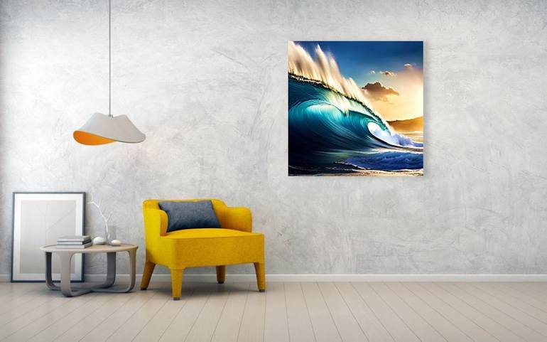Original Fine Art Seascape Digital by Dietmar Scherf