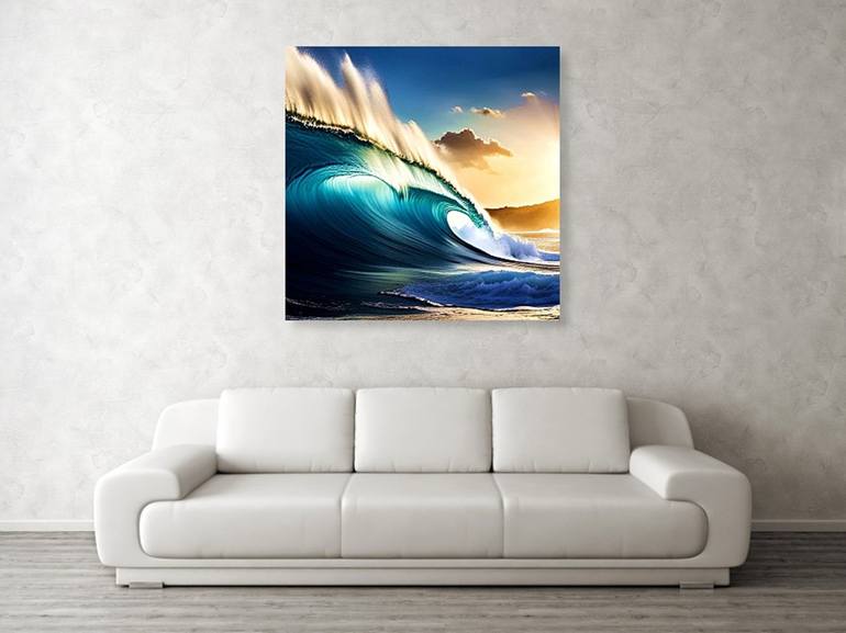 Original Fine Art Seascape Digital by Dietmar Scherf