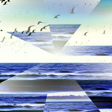 Saatchi Art Artist Dietmar Scherf; Photography, “Birds Flying South (2023) (Original)” #art