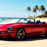 Jaguar E Design Study (2026) (Original) by Dietmar Scherf