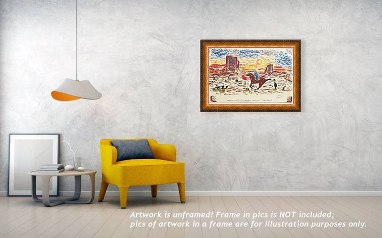 Original Impressionism Culture Painting by Dietmar Scherf