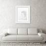 View of Artwork in a room. Note: Artwork is unframed! Frame in pics is NOT included; pics of artwork in a frame are for illustration purposes only.