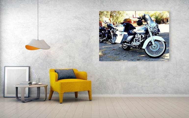 Original Pop Art Motorcycle Photography by Dietmar Scherf