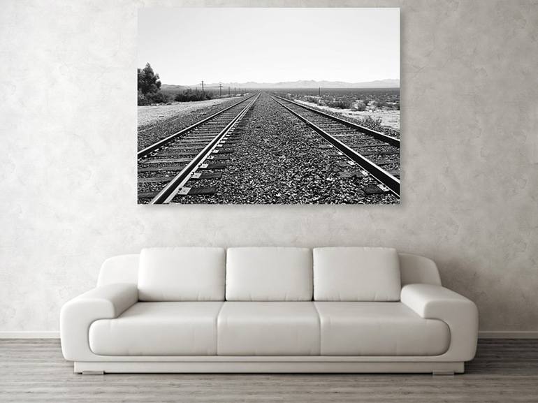 Original Expressionism Train Photography by Dietmar Scherf