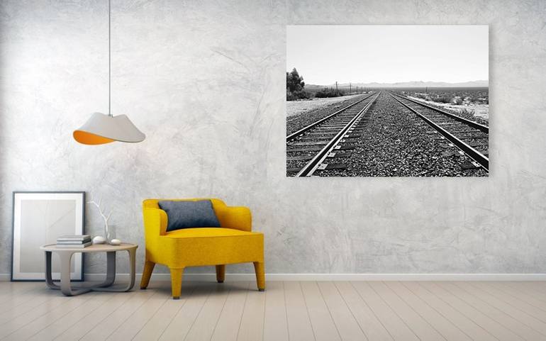Original Expressionism Train Photography by Dietmar Scherf