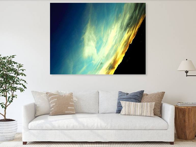 Original Abstract Outer Space Photography by Dietmar Scherf