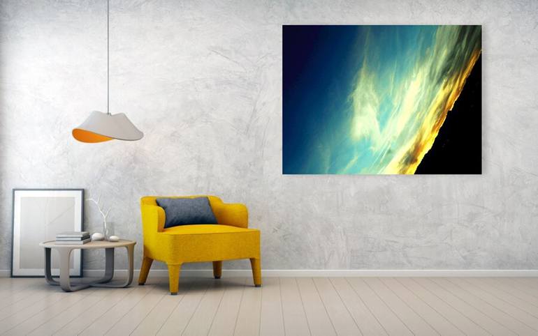 Original Abstract Outer Space Photography by Dietmar Scherf