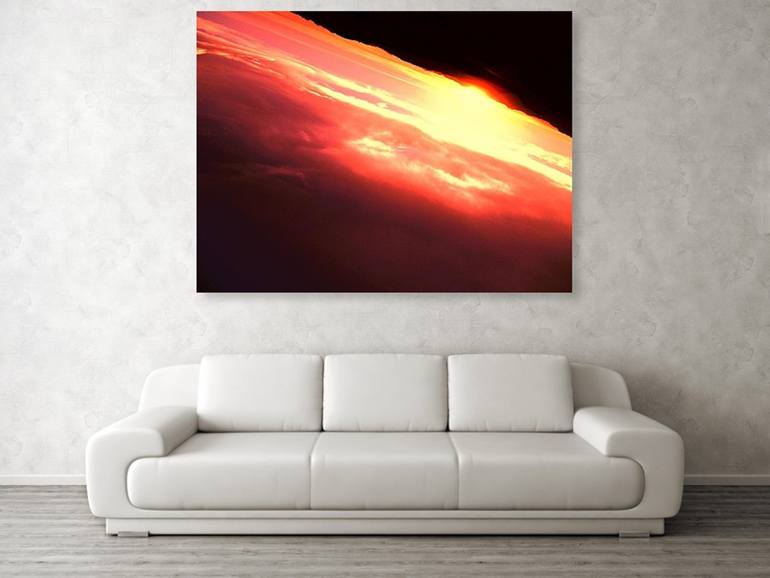 Original Abstract Expressionism Outer Space Photography by Dietmar Scherf