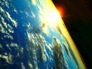 Original Abstract Outer Space Photography by Dietmar Scherf