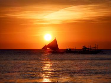 Print of Photorealism Sailboat Photography by Dietmar Scherf