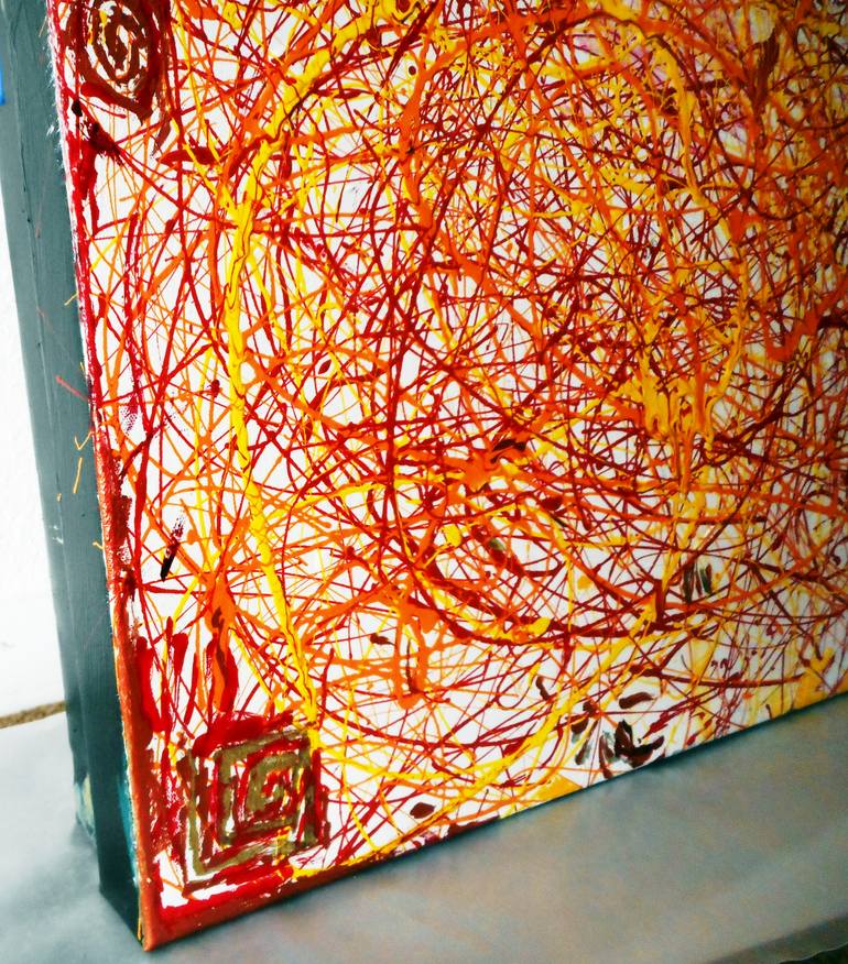 Original Impressionism Abstract Painting by Dietmar Scherf