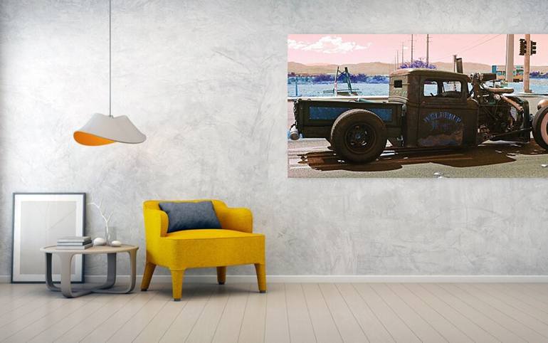 Original Pop Art Car Photography by Dietmar Scherf