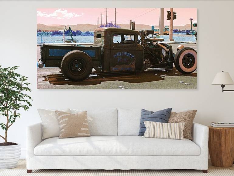 Original Pop Art Car Photography by Dietmar Scherf