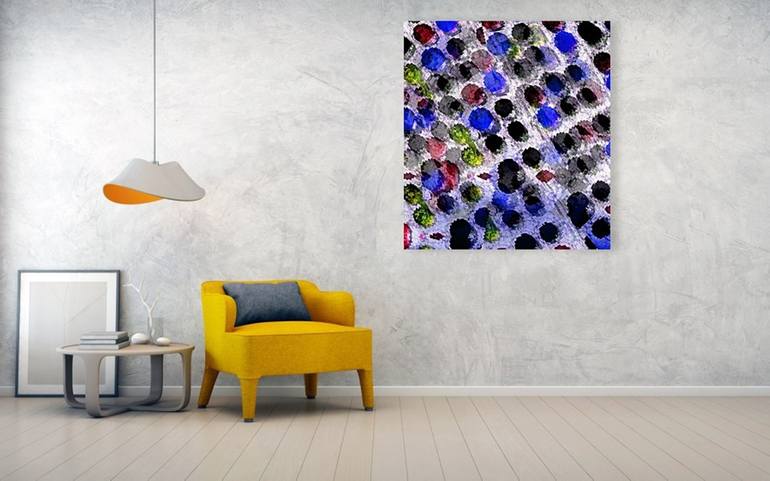 Original Pop Art Abstract Mixed Media by Dietmar Scherf