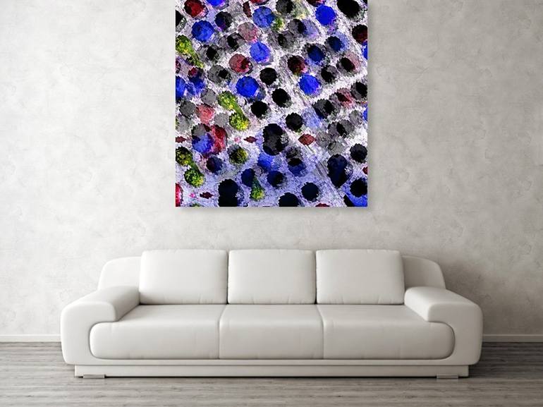 Original Pop Art Abstract Mixed Media by Dietmar Scherf