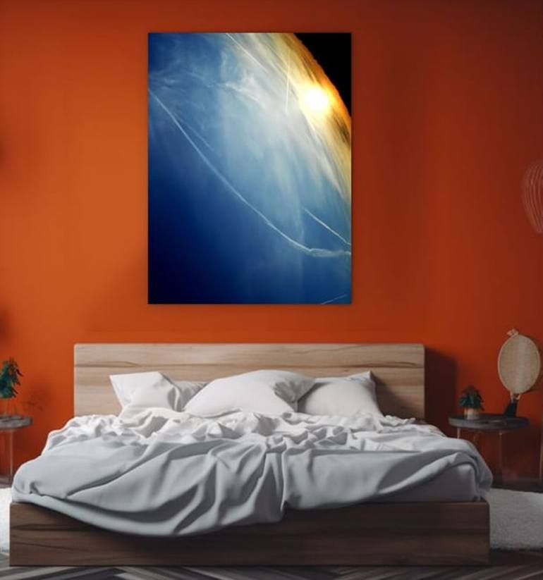 Original Abstract Outer Space Photography by Dietmar Scherf