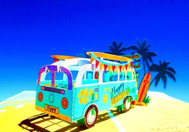 Original Pop Art Beach Photography by Dietmar Scherf